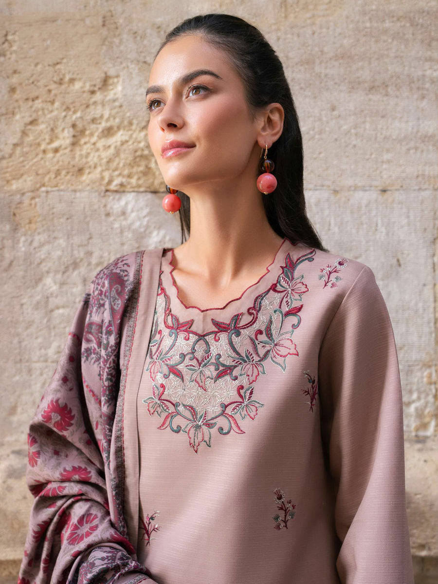 Meet Me In Istanbul by Rang Rasiya Unstitched Linen 3Pc Suit - BLOOM