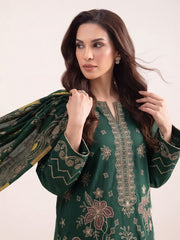 Laira by Cinq Embroidered Luxurious Peach Unstitched 3Pc Suit CL-03