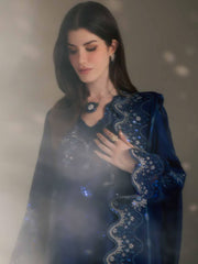 Nureh The Silk Embroidered Premium Silk Unstitched 3Pc Suit S-34