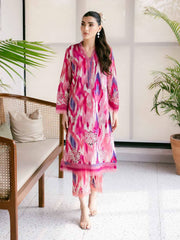 NUREH Ballerina Embroidered Chikankari Lawn Unstitched 2Pc Suit NU2-154
