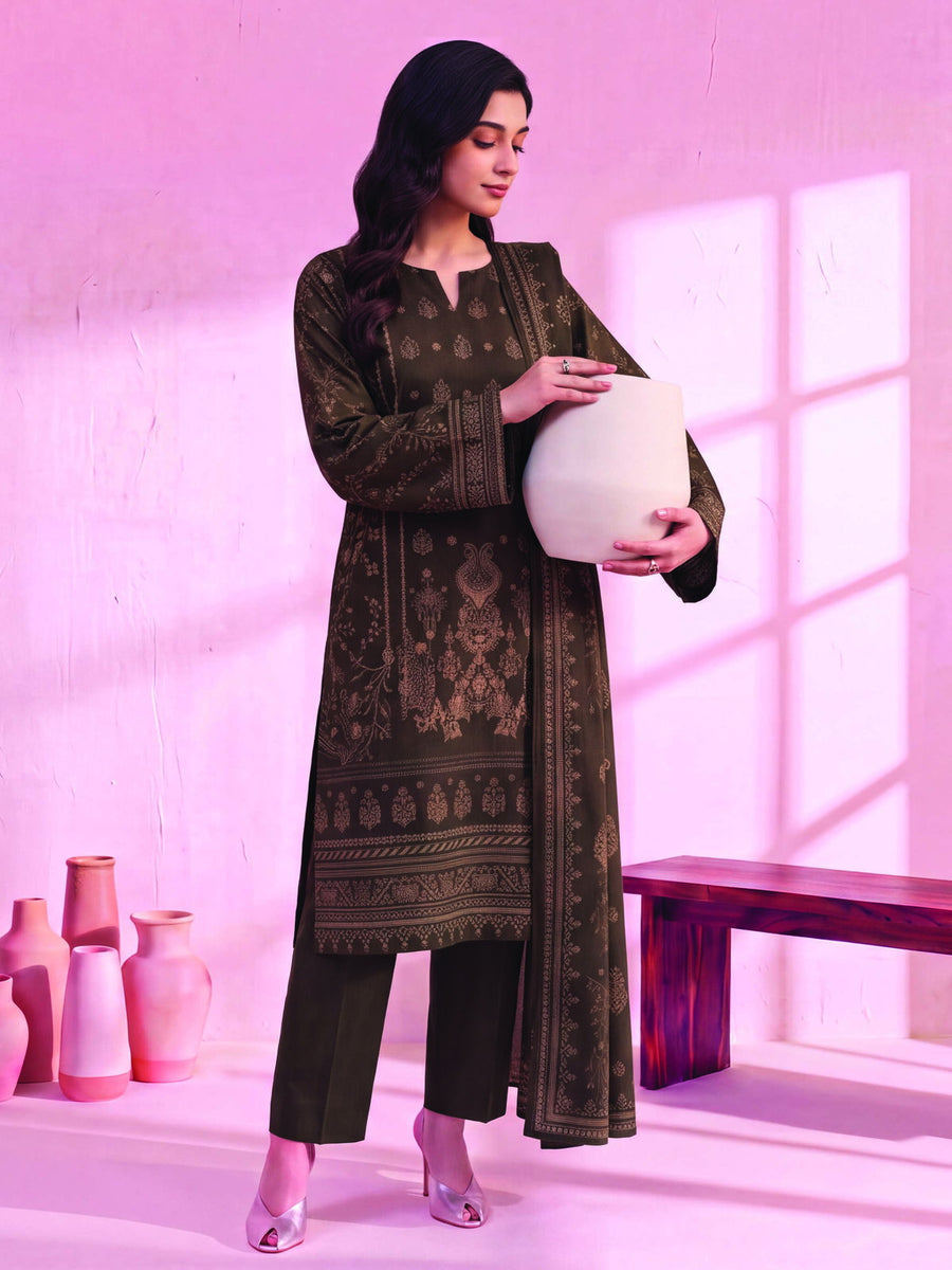 Zeenia Marina Vol-02 Digital Printed Linen Unstitched 3Pc Suit DS-04