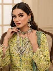 Ittehad X Bin Ameer Premium Karandi Unstitched Printed 3Pc Suit D-02