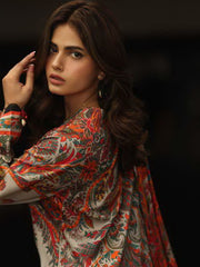 Charizma C-Print Vol-02 Printed Linen Unstitched 3Pc Suit CPW5-12