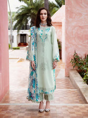 Charizma Reem Embroidered Lawn Unstitched 3Pc Suit RM5-04