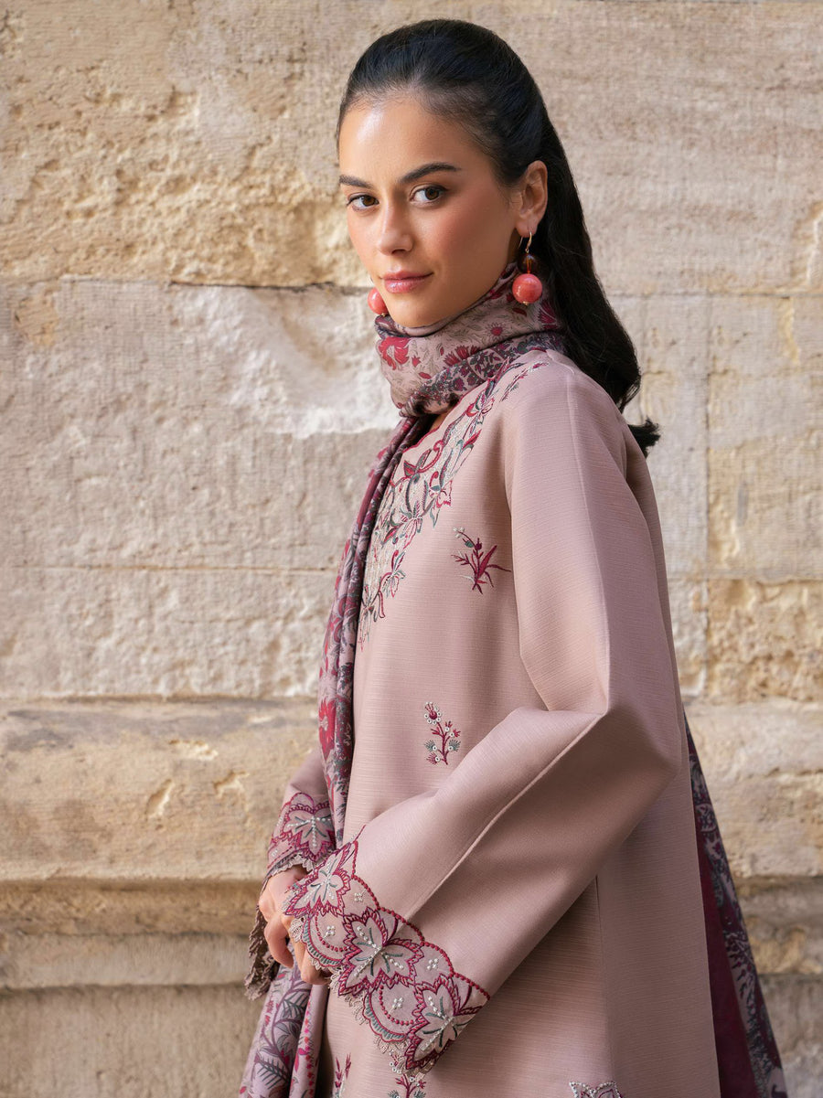 Meet Me In Istanbul by Rang Rasiya Unstitched Linen 3Pc Suit - BLOOM