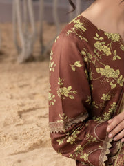 Sooz-e-Winter by Fiza Noor Printed Khaddar Unstitched 3Pc Suit D-12