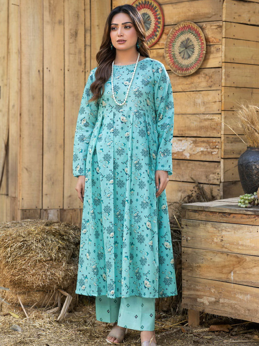Motifz Classics Digital Printed Lawn Unstitched 2Pc Suit D-07