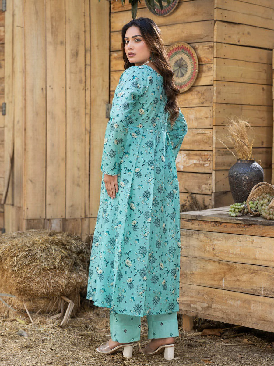 Motifz Classics Digital Printed Lawn Unstitched 2Pc Suit D-07