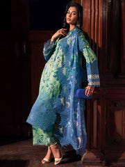 Nureh Glam Girl Embroidered Lawn Unstitched 3Pc Suit GL-15