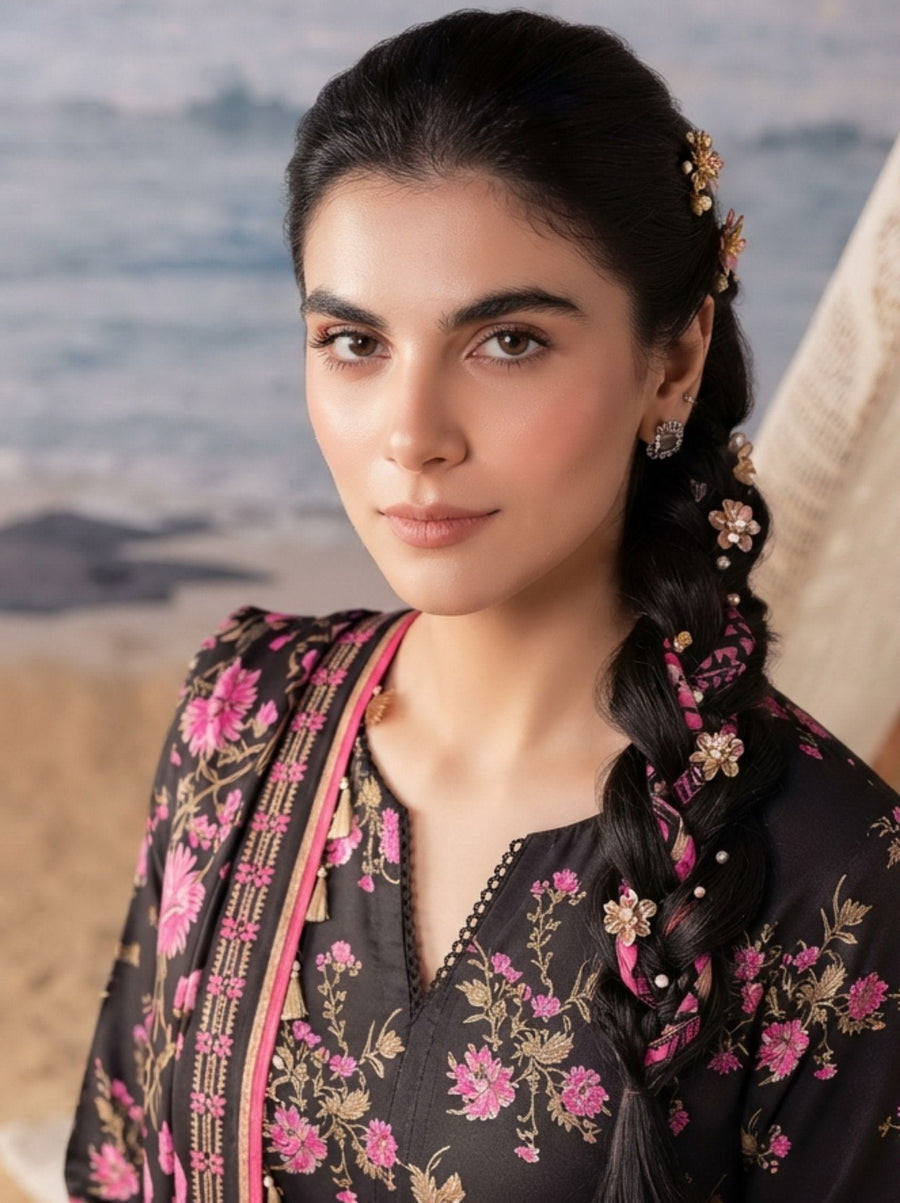 Sooz-e-Winter by Fiza Noor Printed Khaddar Unstitched 3Pc Suit D-08