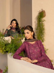 Iznik Eid Festive Embroidered Luxury Lawn Unstitched 3Pc Suit EFL-12