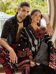 Esmel Mon Tresor Luxe Lawn Unstitched Embroidered 3Pc Suit ESL25-09