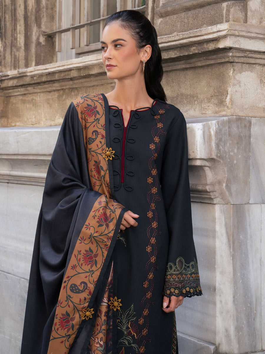 Meet Me In Istanbul by Rang Rasiya Unstitched Linen 3Pc Suit - VELORA