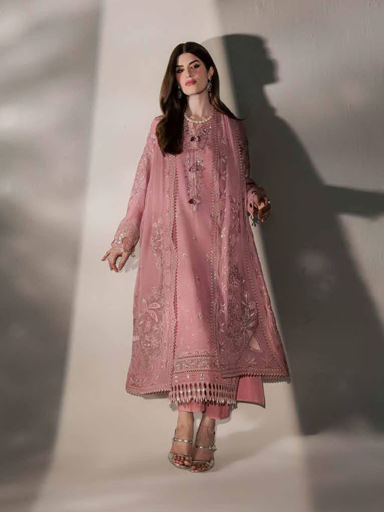 Nureh The Silk Embroidered Premium Silk Unstitched 3Pc Suit S-35