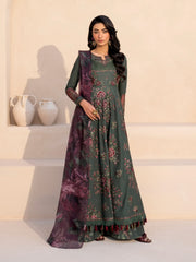 Iznik Eid Festive Embroidered Luxury Lawn Unstitched 3Pc Suit EFL-11