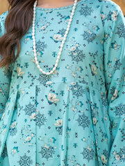 Motifz Classics Digital Printed Lawn Unstitched 2Pc Suit D-07