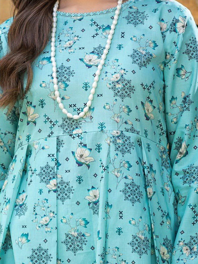Motifz Classics Digital Printed Lawn Unstitched 2Pc Suit D-07