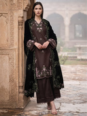 CELTS Dehleez Premium Embroidered Dhanak Unstitched 3Pc Suit D-01