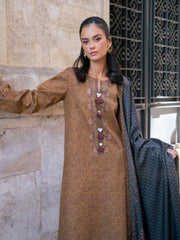 Meet Me In Istanbul by Rang Rasiya Unstitched Khaddar 3Pc Suit - OAT