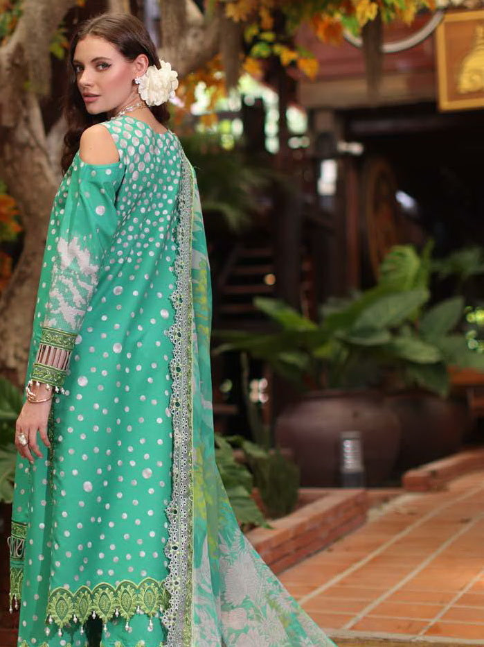 Charizma Aniq Vol-02 Embroidered Lawn Unstitched 3Pc Suit AN5-13
