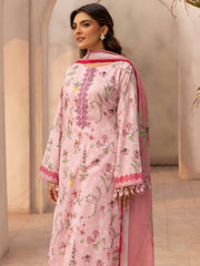 Motifz Rang Vol-01 Digital Printed Lawn Unstitched 3Pc Suit 5438-Ruby