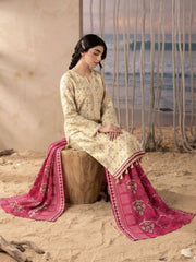 Sooz-e-Winter by Fiza Noor Printed Khaddar Unstitched 3Pc Suit D-03