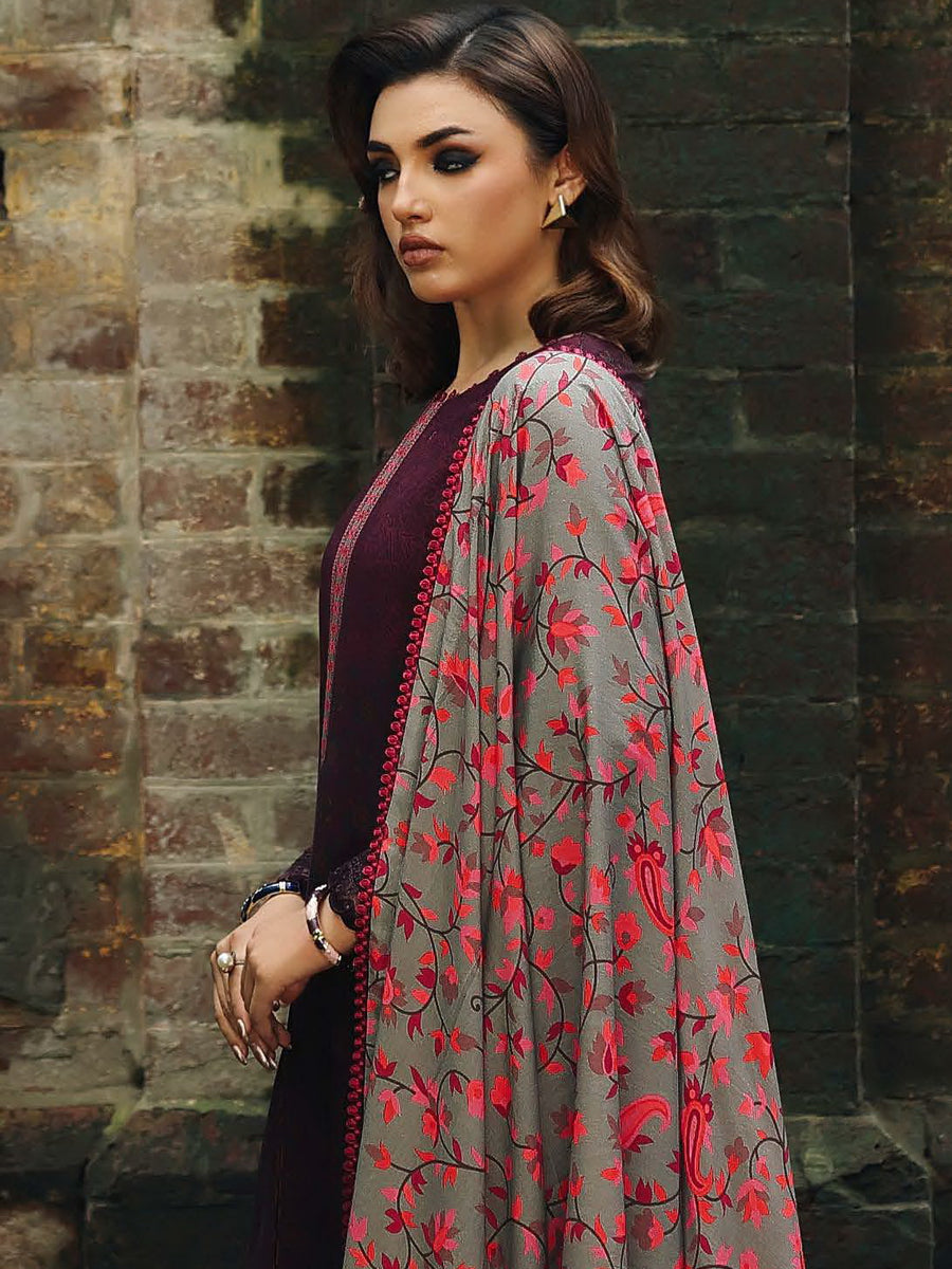 Charizma Combination Vol-02 Embroidered Linen Unstitched 3Pc Suit CCW6-17
