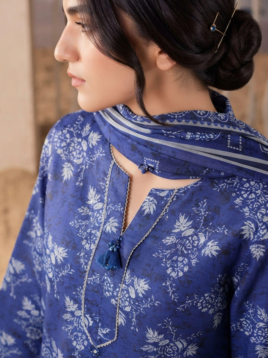 Sooz-e-Winter by Fiza Noor Printed Khaddar Unstitched 3Pc Suit D-04