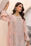 Safwa Ivory Embroidered Lawn Unstitched 3Piece Suit - IVO03