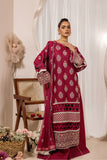 Safwa Ivory Embroidered Lawn Unstitched 3Piece Suit - IVO04