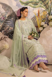 Safwa Ivory Embroidered Lawn Unstitched 3Piece Suit - IVO07