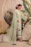 Safwa Ivory Embroidered Lawn Unstitched 3Piece Suit - IVO07