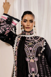 Safwa Ivory Embroidered Lawn Unstitched 3Piece Suit - IVO10