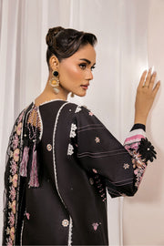 Safwa Ivory Embroidered Lawn Unstitched 3Piece Suit - IVO10