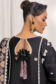Safwa Ivory Embroidered Lawn Unstitched 3Piece Suit - IVO10
