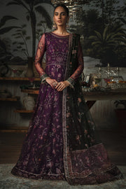 Zarif La Rosella Unstitched Embroidered Net 3Pc Suit ZLR 02 HELEN