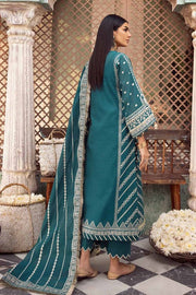 Gul Ahmed Premium Embroidered Jacquard Unstitched 3Pc Suit JD-32027