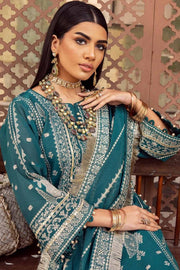 Gul Ahmed Premium Embroidered Jacquard Unstitched 3Pc Suit JD-32027