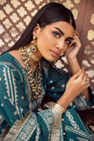 Gul Ahmed Premium Embroidered Jacquard Unstitched 3Pc Suit JD-32027