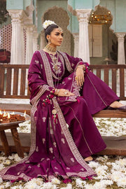 Gul Ahmed Premium Embroidered Jacquard Unstitched 3Pc Suit JD-32028