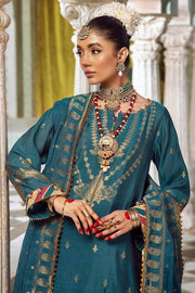 Gul Ahmed Premium Embroidered Jacquard Unstitched 3Pc Suit JD-32032