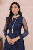 AF-DUA-3001-Khirad Blue Embroidered Chiffon