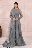 AF-DUA-3002-Khirad Grey Embroidered Chiffon