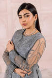 AF-DUA-3002-Khirad Grey Embroidered Chiffon