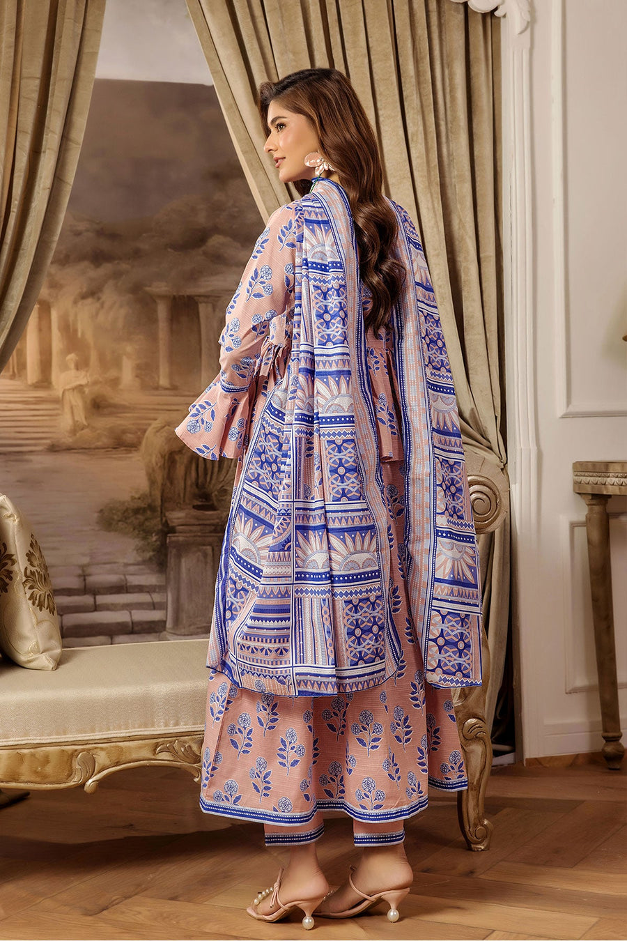 Koka by Safwa Digital Printed Cambric Unstitched 3Pc Suit KOK-39