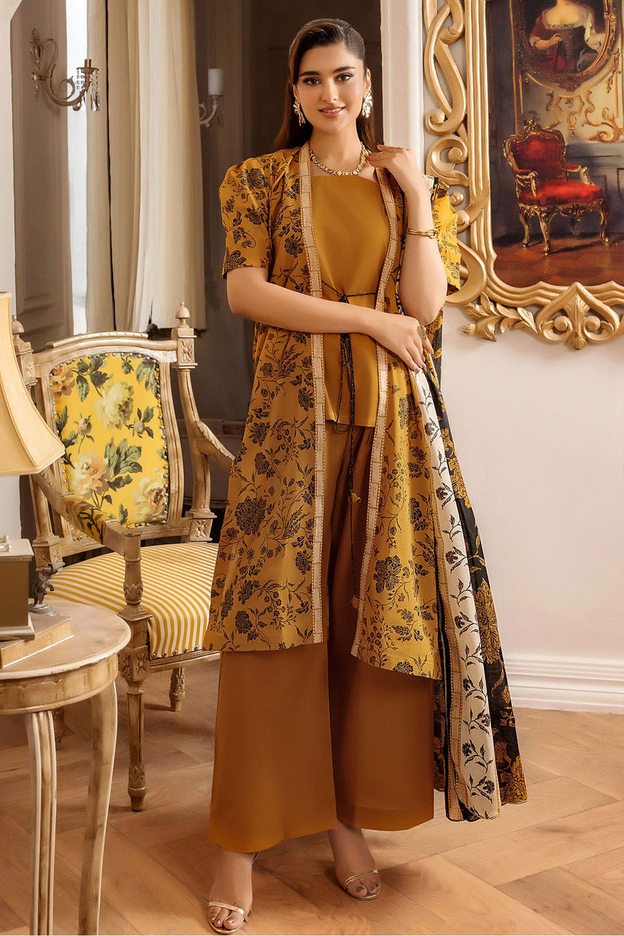 Koka by Safwa Digital Printed Cambric Unstitched 3Pc Suit KOK-41