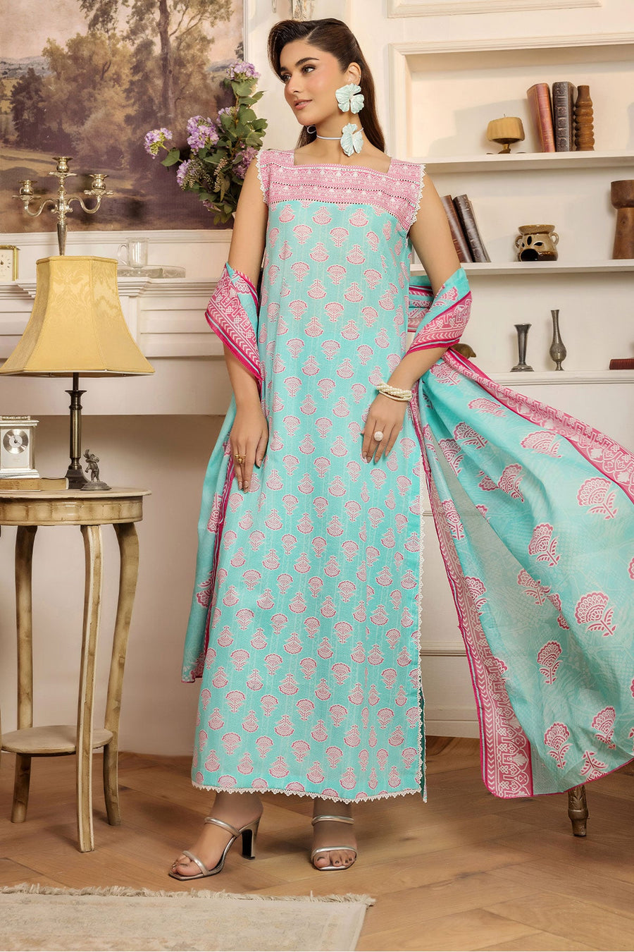 Koka by Safwa Digital Printed Cambric Unstitched 3Pc Suit KOK-42
