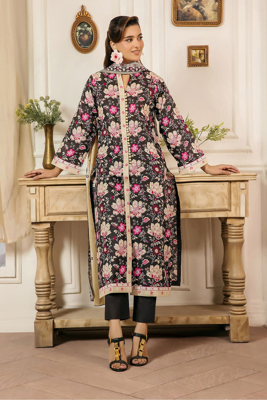 Koka by Safwa Digital Printed Cambric Unstitched 3Pc Suit KOK-43