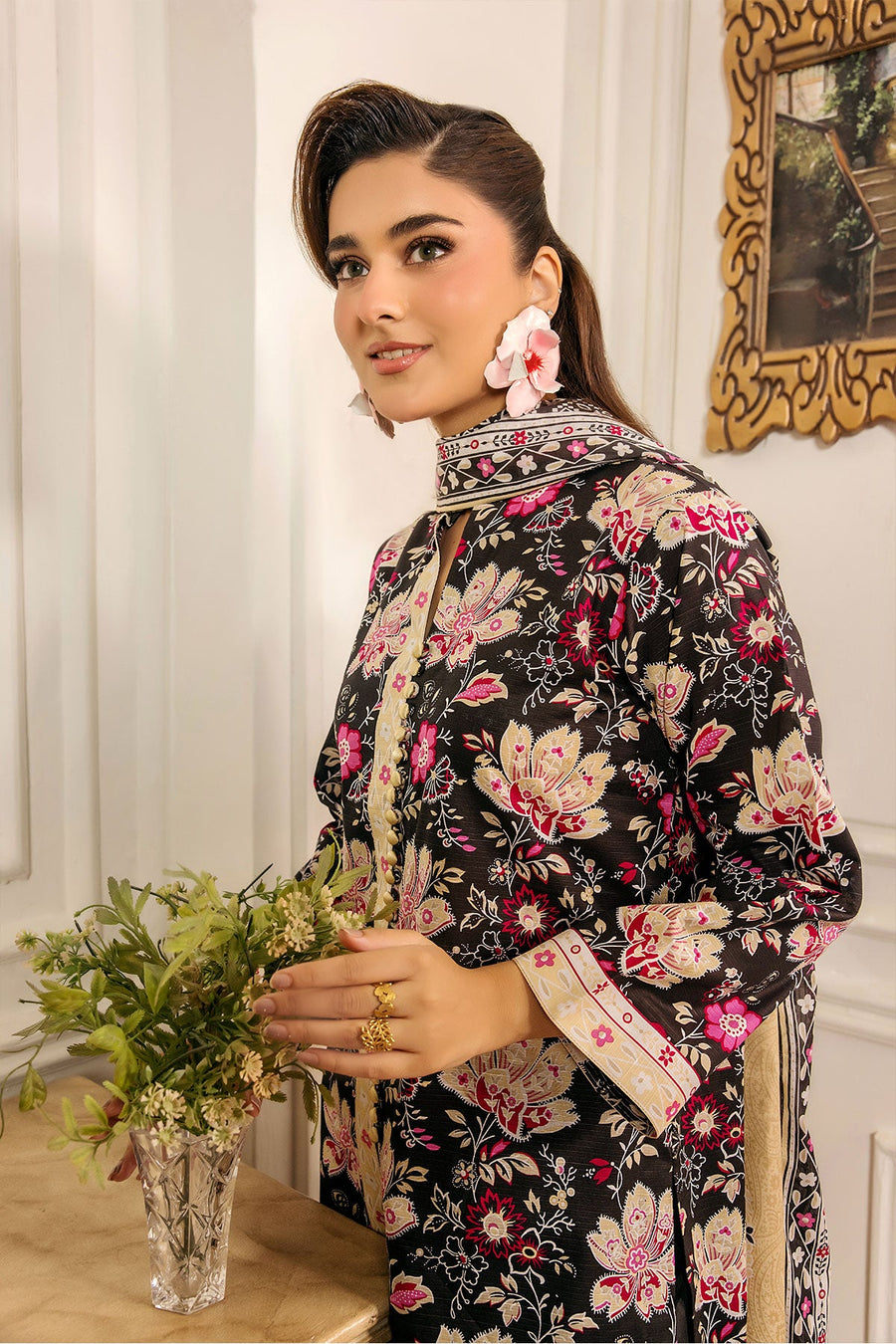 Koka by Safwa Digital Printed Cambric Unstitched 3Pc Suit KOK-43