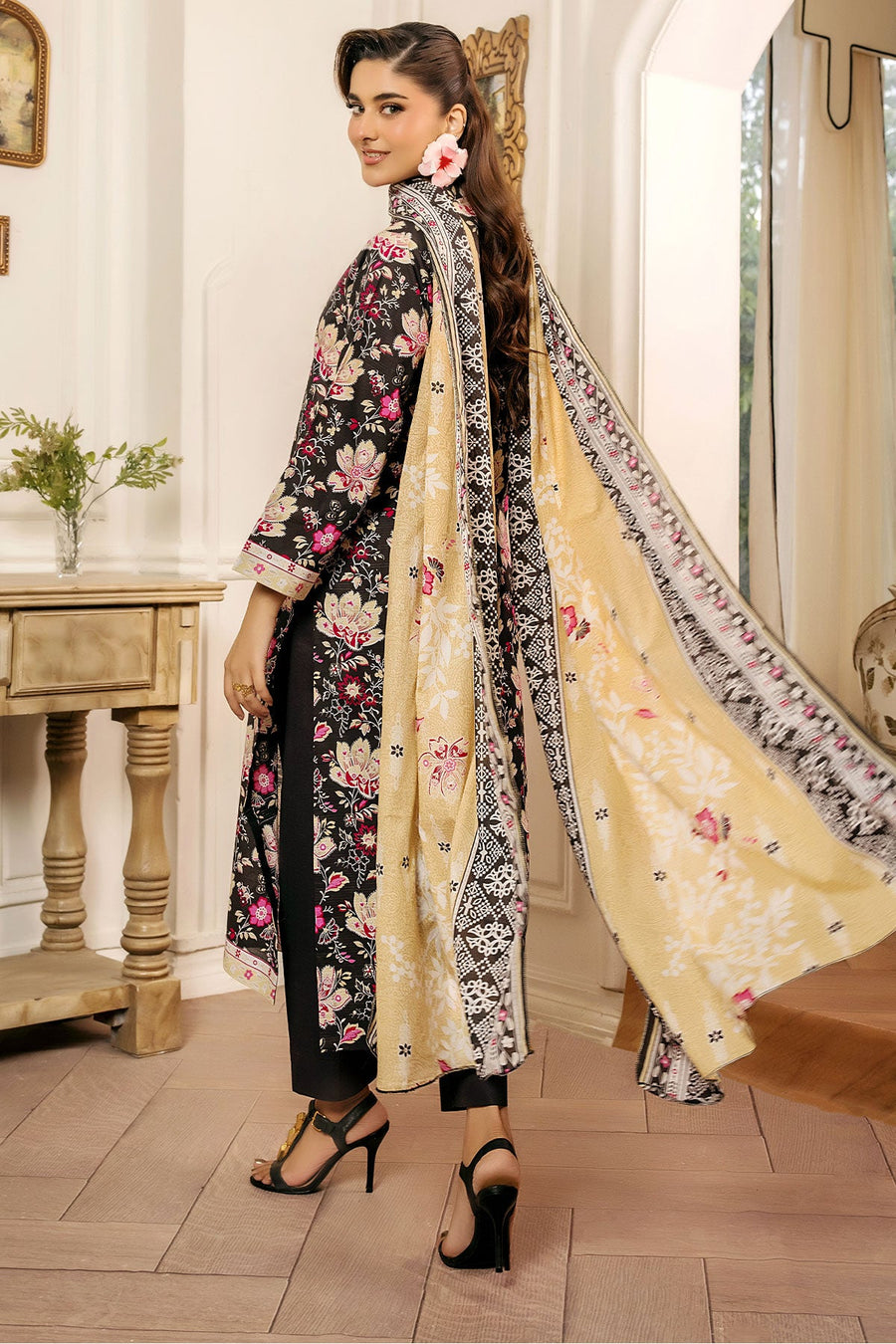 Koka by Safwa Digital Printed Cambric Unstitched 3Pc Suit KOK-43